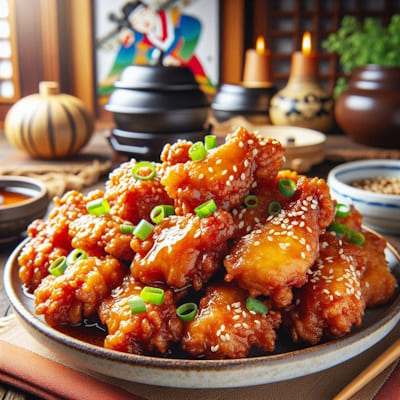 Rebepal Madu Ayam Goreng Madu Korea